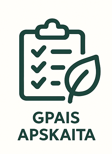 GPAIS apskaita
